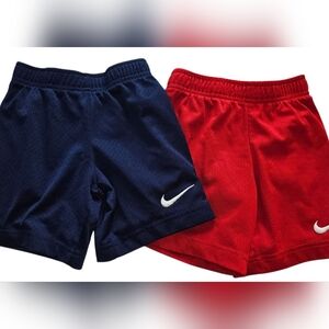 Nike size 4 Blue & Red Boys Athletic Shorts